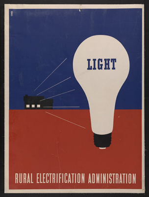 Rural Electrification Poster – 1930