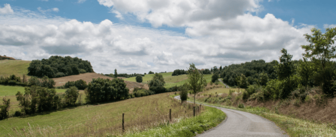 Picture of rural road