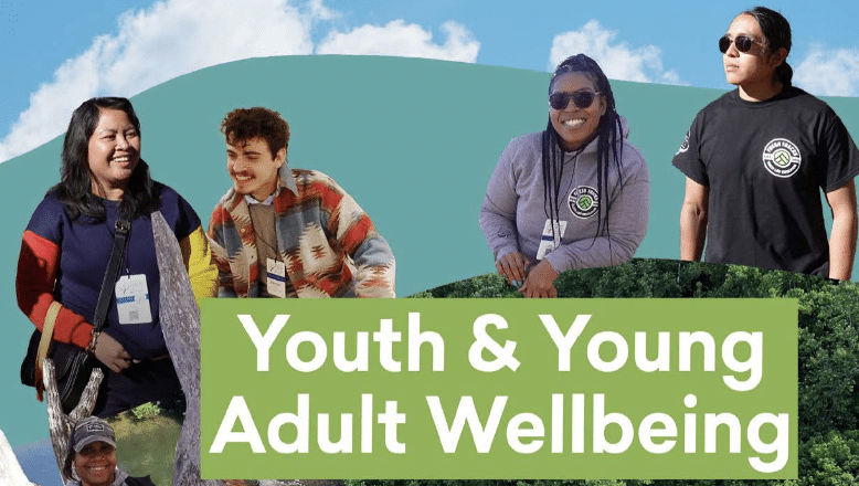Cover of Youth and Adult Wellbeing report
